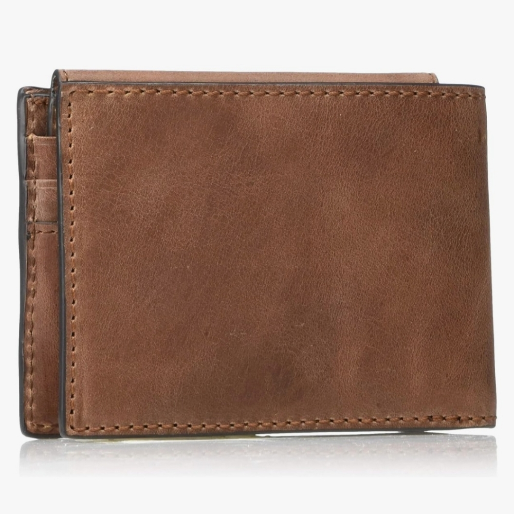 FRYE LEATHER WALLET with removable passcase for easy access to cards - Picture 3 of 4